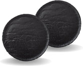 Wilmax Round Platter 30 cm Schwarz, 2 Stück, WL-661128/A2